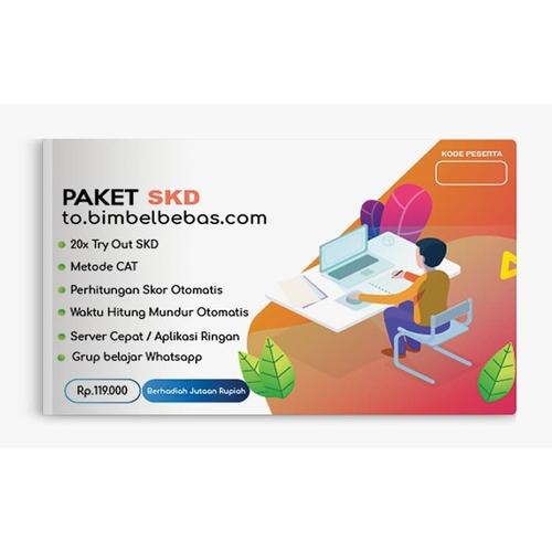 Jual Try Out Online Skd Atau Kedinasan Kota Madiun Bimbel Bebas Madiun Tokopedia