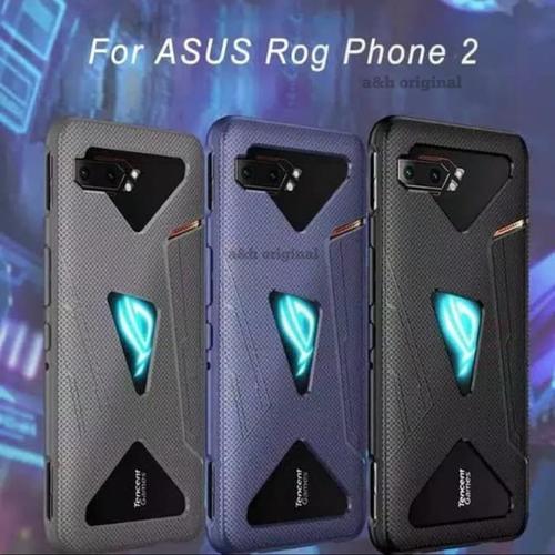 Foto Produk Case Asus ROG Phone 2 - Soft Case ShockProof Protective Case - Hitam dari a&h original