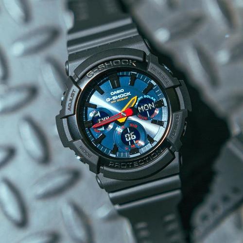 g shock solar black