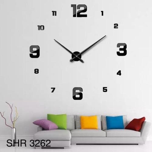 Jual Jam Dinding Diy Besar Jam Dinding Besar 3d Diameter 80 130cm Shr 3262 Jakarta Utara Elisa S Shop Tokopedia