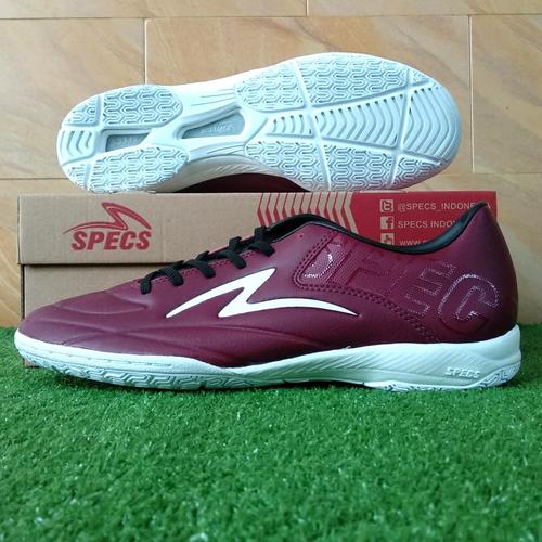 Foto Produk Specs Estadio IN (Sepatu Futsal) - Tawny Port/White/Black dari KICKOFF SPORTS