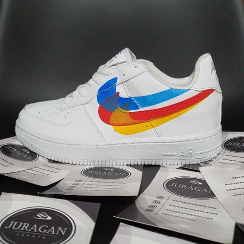 Nike Air Force 1 White on White 1 - Buy Royalty Free 3D model by 3D  Sneakers (@colleywolly) [4b06572] - Sketchfab Store