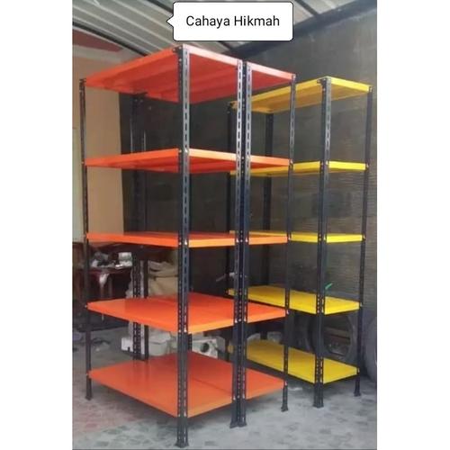 Jual Rak Besi Serbaguna Ukuran 150 X 50 X 200 (cm) 5 Susun + Kaki Karet ...