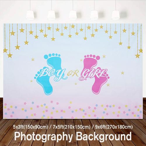 Jual Backdrop Background Motif Jejak Kaki Bayi Laki-laki / Perempuan - Jakarta Utara - Glovy | Tokopedia