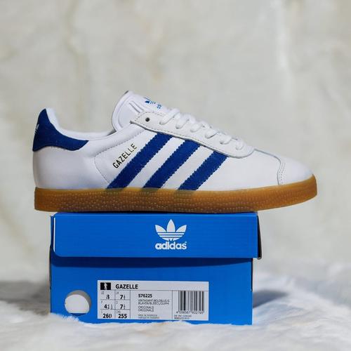 Jual ADIDAS GAZELLE VINTAGE WHITE BLUE 