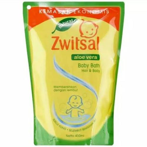 Foto Produk Sampo Zwitsal baby bath 2 in 1 reffil 450ml dari Louis Online Store