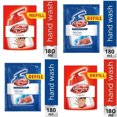 Foto Produk Lifebuoy Handwash Sabun Cuci Tangan Refill 180 ml wash dari Yogieyo