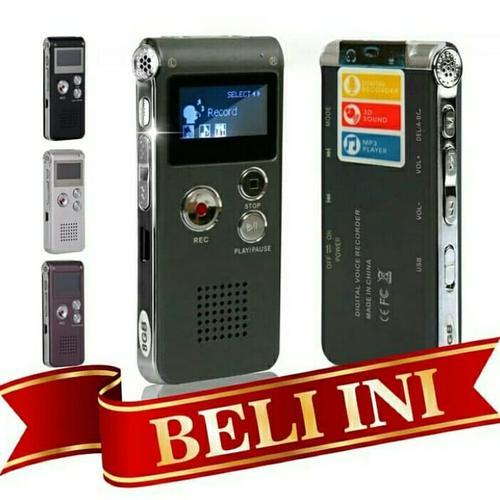 Foto Produk alat perekam suara digital USB voice recorder 8GB alat rekam telepon dari Kreisler Shop