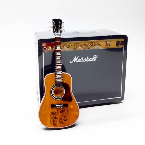 Miniature/Replica Wooden Acoustic Guitar/FREE SHIPPING! - Österreich