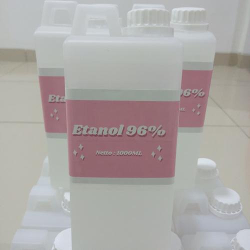 Foto Produk Ethanol 96% / Alkohol / Antiseptik 1.000ml / 1 liter dari Cherria_Mall