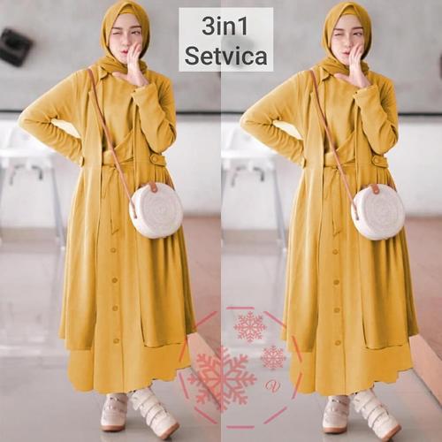 Foto Produk Dress Murah VS SETVICA 3IN1 (3 warna) dari Lemari Wanita