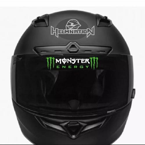 Foto Produk Cutting Stiker Visor Helm Monster Energy dari @helm_nation