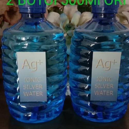 Foto Produk Ionic Silver Water Ag+ (2 botol)Colloidal Silver Air Perak Anti Virus dari Ionic Silver Water Factory