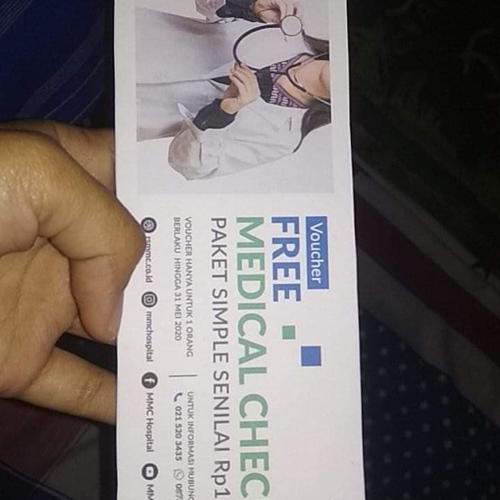 Jual Voucer Medical Cek Up Rs Mmc Jakarta Kota Tangerang Selatan Rracounter Tokopedia