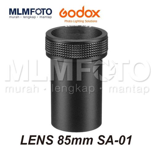 Godox BLP LED Bowens Mount Fixation de Projection, Rotatif à 360°, Objectif 85 mm Inclus, Monture d'objectif EF pour Lampe vidéo LED pour Godox SL60W, SL150, LA150, LA200, SZ150, etc