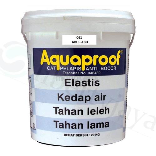 Jual Aquaproof 20kg 061 Abu Abu Cat Pelapis Anti Bocor Jual Aquaproof 20kg 061 Abu Abu Cat Pelapis Anti Bocor