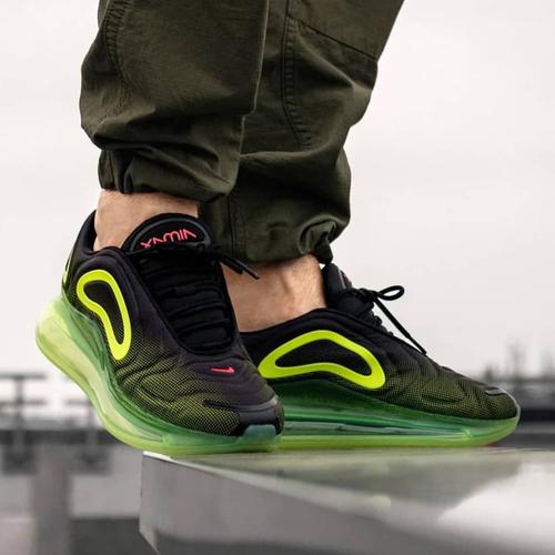 black neon nikes