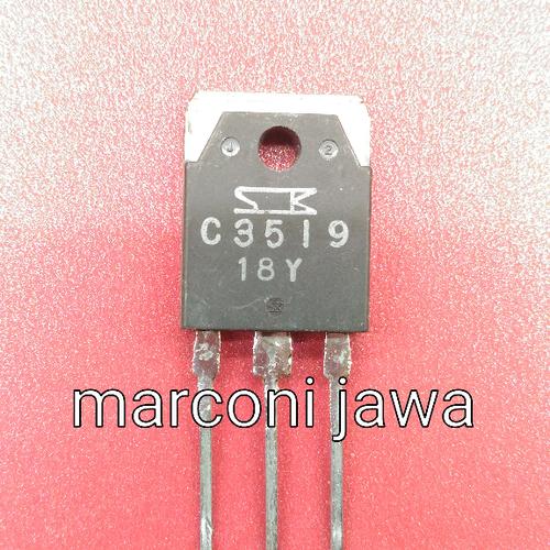 Jual transistor C3519 2SC3519 sanken Ori - Jakarta Barat - marconi jawa ...