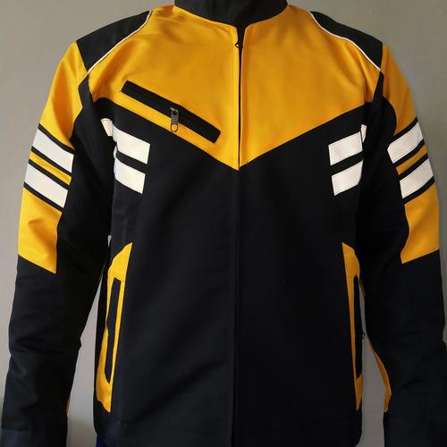 Foto Produk jaket motor turing kuning maxim - Kuning, M dari jaketgrosirindo