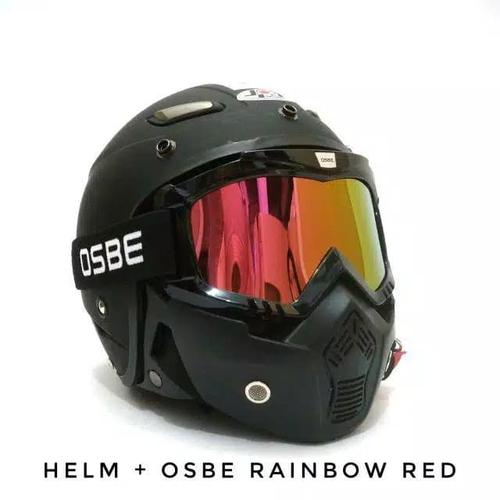 HELM RETRO JPN MOMO GOGGLE MASK OSBE 