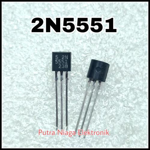 Jual Transistor 2n5551 Npn Tr 2n 5551 T0 92 Kota Bandung Putra Niaga Elektronik Tokopedia