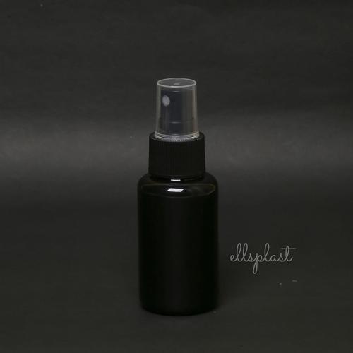 Jual BOTOL 70 ML HITAM TUTUP SPRAY HITAM / BOTOL SPRAY HITAM TUBULAR 70 ...