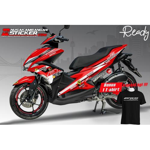 Jual Decal Sticker Motor Yamaha Aerox 155 Fiat MerahSSXFv - Kota Yogyakarta  - nabilaes | Tokopedia