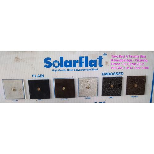 Jual Tebal 3 mm - SolarFlat atau SolarTuff Solid - Polycarbonate Sheet ...