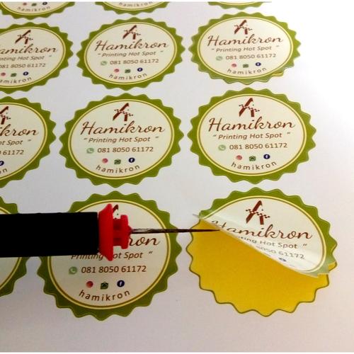 Jual Cetak Stiker Label Kemasan Print Potong Sesuai Pola Uk F4 Kab Malang Hamikron Tokopedia