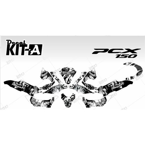 Jual Decal Stiker Motor PCX 150 Dekal Sticker Striping Motor PCX One ...