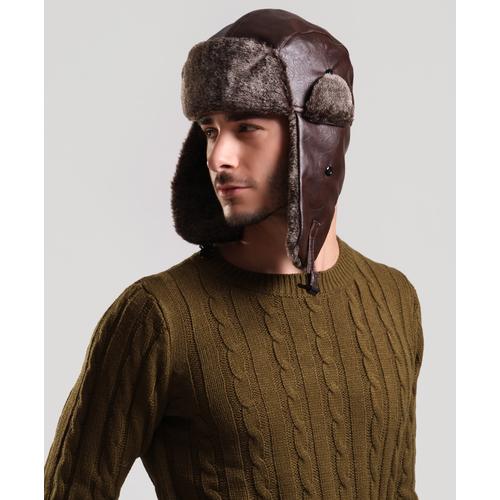Women Bomber Hat Fur Hat With Ears 