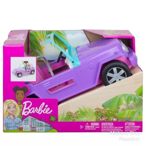 Foto Produk Mobil Boneka Barbie Purple Jeep Ungu 2 Seater Mattel Car dari Mishana Shop