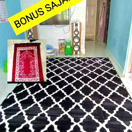 Foto Produk KARPET LANTAI 310 x 210 cm permadani +BONUS SAJADAH MURAH - MOTIF 1 dari BROUMmedia
