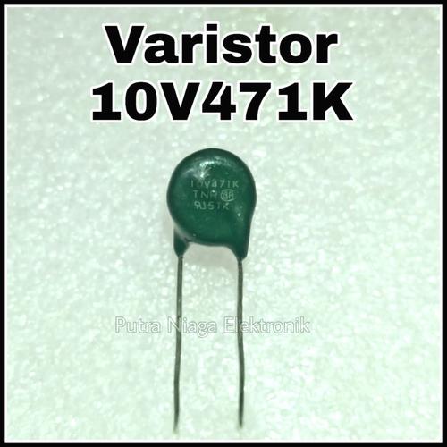 Jual TNR 10V471K MOV Metal Oxide Varistor ZNR 300V AC / 385V DC Kota