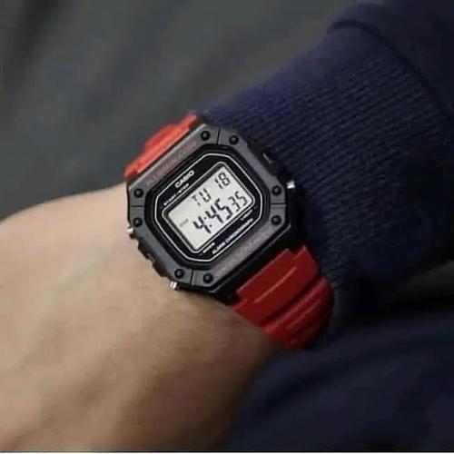 Foto Produk JAM TANGAN PRIA CASIO ORIGINAL ILLUMINATOR W-218H-3A/W 218H 3A dari Store Online Watch