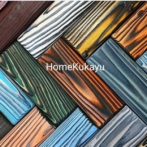 Jual Papan Kayu Warna Warni Kayu Unik Kerajinan Tangan Craft Kayu Dekorasi Kota Bandung Livhome Furniture Tokopedia