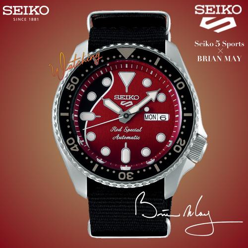 Jual Seiko 5 Sports SRPE83K1 SRPE83 Automatic Brian May - Kota Surabaya -  Watching Olshop | Tokopedia