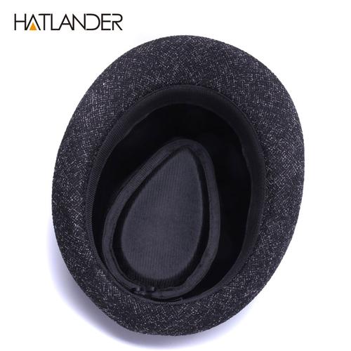 Jual HATLANDER Fashion Linen fedora 