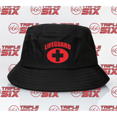 Jual Topi Bucket lifeguard baywatch 