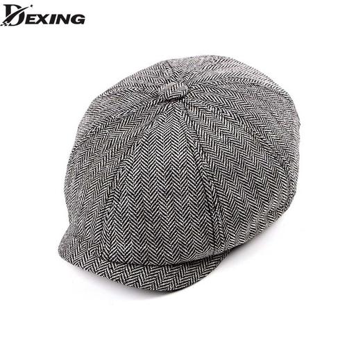 Jual Tweed Gatsby Newsboy Cap spring 