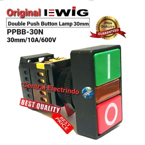 Jual Double Push Button Lamp EWIG DBWL PPBB-30N 30mm. - Kota Tangerang ...