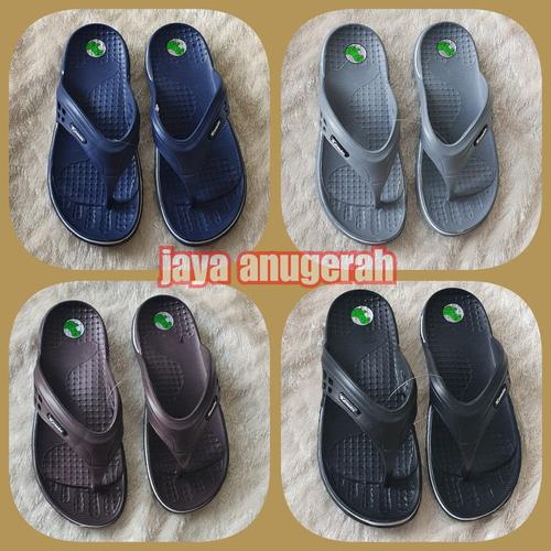 Foto Produk SANDAL JAPIT KARET PRIA MERK KOMIN BAHAN FULL KARET RINGAN dari Jaya Anugerah sandal