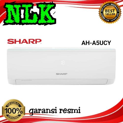 Foto Produk AC SHARP AH-A5UCY 1/2 PK TURBO COOL SERIES R32 0.5PK GARANSI 10 TAHUN dari NLK
