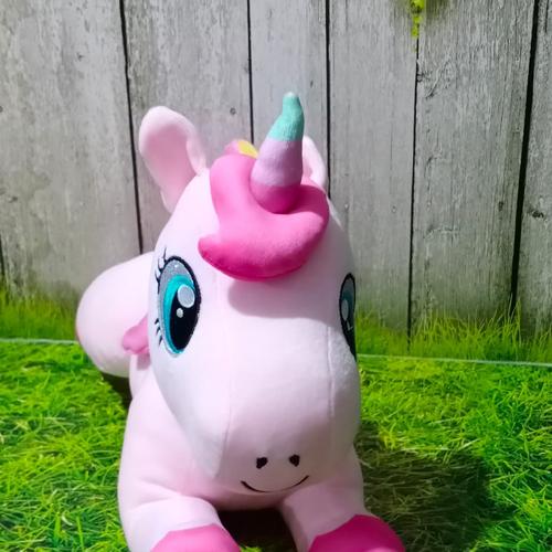 Foto Produk Boneka Unicorn pink Lying dari Happy Toy's