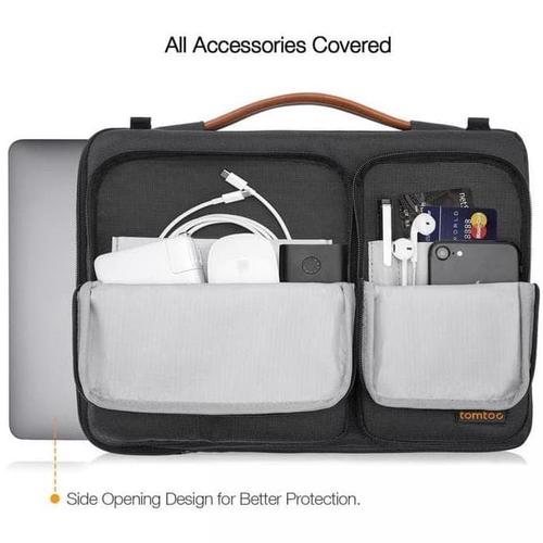 tomtoc laptop shoulder bag