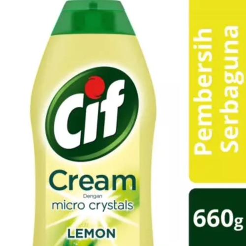 Foto Produk CIF Cream Lemon 660gr (Krim Pembersih Serbaguna) dari DAPURWANGI