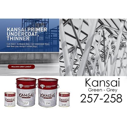 Jual Kansai Antirust Zinc Chromate Primer 257 258 kemasan pail 20kg