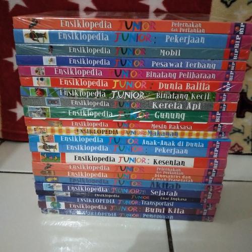 Foto Produk BUKU SERI ENSIKLOPEDIA JUNIOR MILIH BEBAS JUDUL BY BIP dari SARAZ BOOK STORE