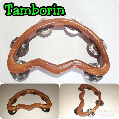 Jual Alat Musik Tamborin Krecekan Kayu Kab Gianyar Made Sukawati Tokopedia