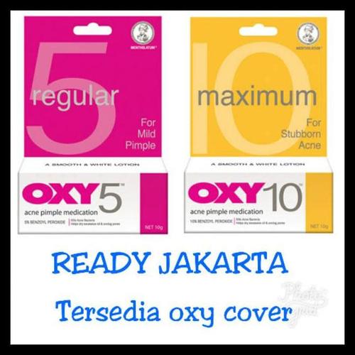 Jual Oxy 5 Oxy 10 Oxy Cover Acne Pimple Medication Kota Bekasi Lucas Henderson Tokopedia